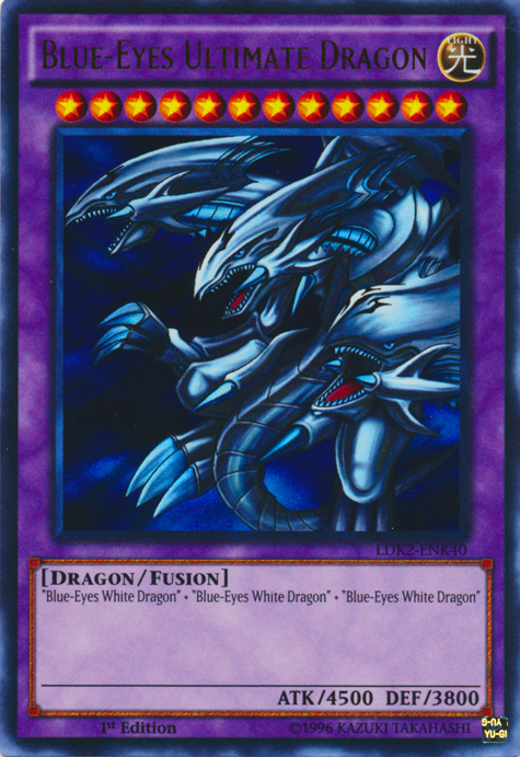 Blue-Eyes Ultimate Dragon [LDK2-ENK40] Ultra Rare | Deep Dive Games St. Marys