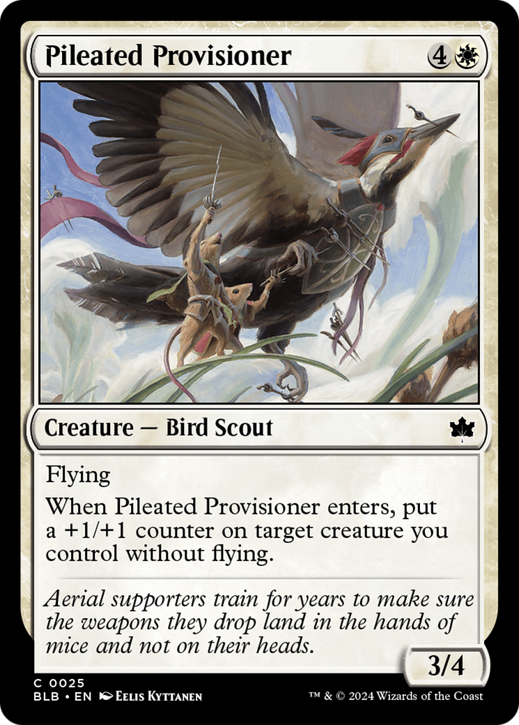 Pileated Provisioner [Bloomburrow] | Deep Dive Games St. Marys