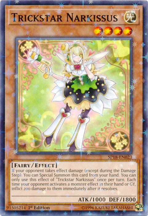 Trickstar Narkissus [SP18-EN023] Starfoil Rare | Deep Dive Games St. Marys