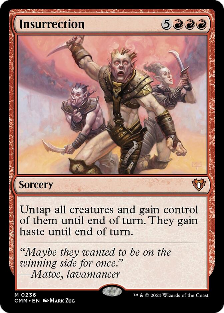 Insurrection [Commander Masters] | Deep Dive Games St. Marys