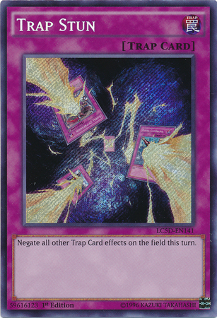 Trap Stun [LC5D-EN141] Secret Rare | Deep Dive Games St. Marys