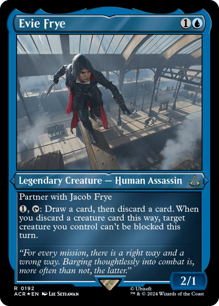 Evie Frye (Foil Etched) [Assassin's Creed] | Deep Dive Games St. Marys
