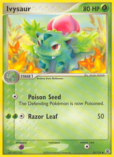 Ivysaur (35/112) [EX: FireRed & LeafGreen] | Deep Dive Games St. Marys