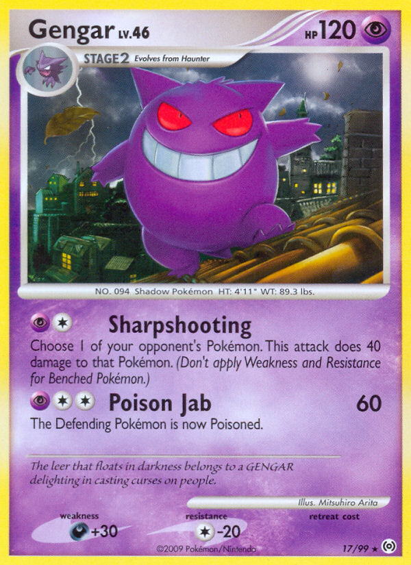 Gengar (17/99) [Platinum: Arceus] | Deep Dive Games St. Marys