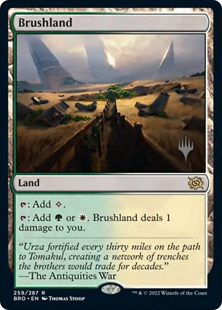 Brushland (Promo Pack) [The Brothers' War Promos] | Deep Dive Games St. Marys