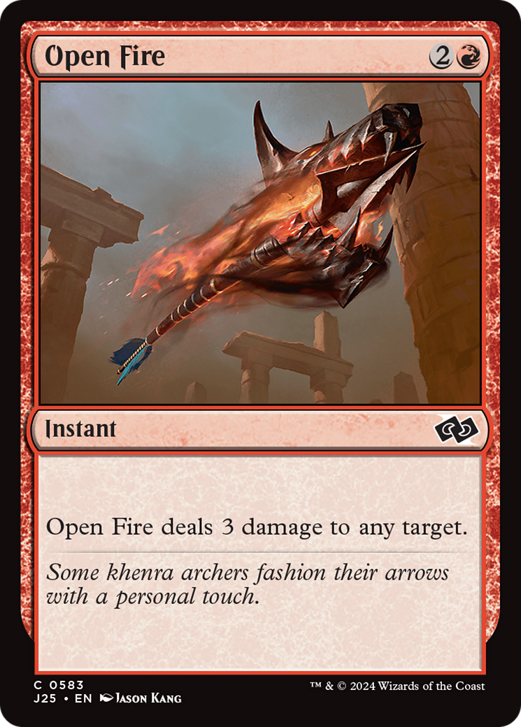 Open Fire [Foundations Jumpstart] | Deep Dive Games St. Marys