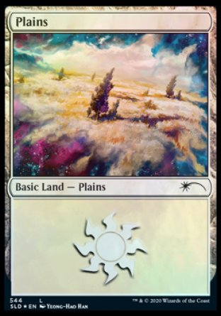 Plains (Enchanted) (544) [Secret Lair Drop Promos] | Deep Dive Games St. Marys