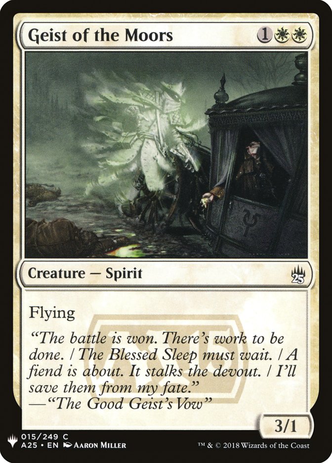 Geist of the Moors [Mystery Booster] | Deep Dive Games St. Marys