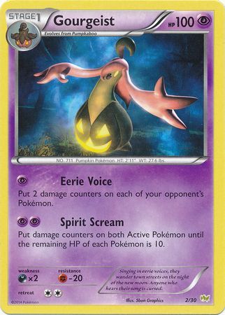 Gourgeist (2/30) [XY: Trainer Kit - Noivern] | Deep Dive Games St. Marys