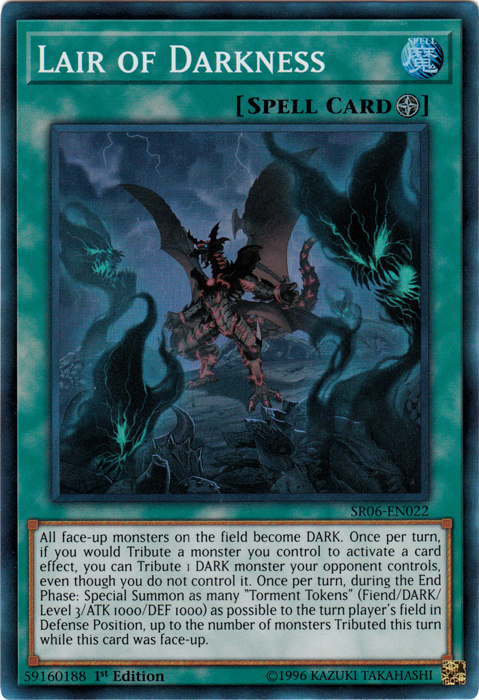 Lair of Darkness [SR06-EN022] Super Rare | Deep Dive Games St. Marys