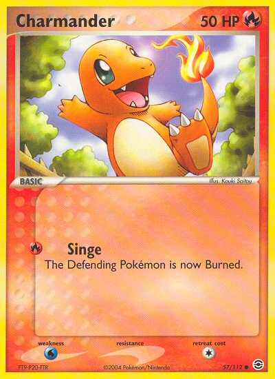 Charmander (57/112) [EX: FireRed & LeafGreen] | Deep Dive Games St. Marys