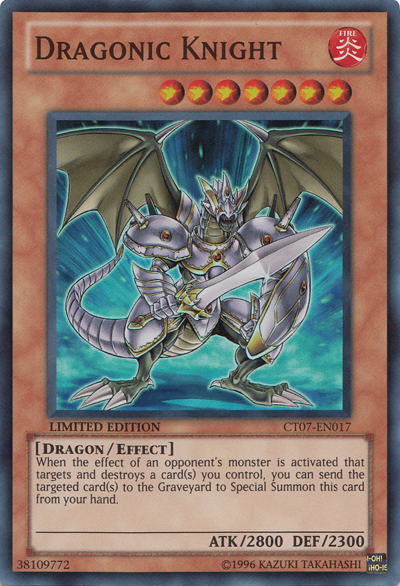 Dragonic Knight [CT07-EN017] Super Rare | Deep Dive Games St. Marys