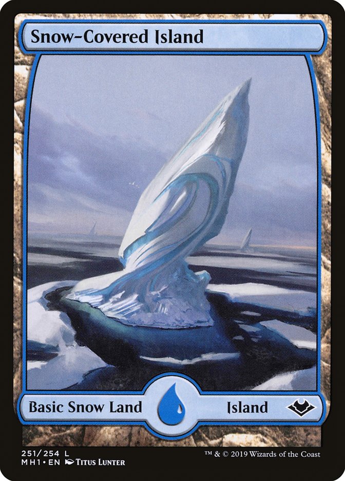 Snow-Covered Island [Modern Horizons] | Deep Dive Games St. Marys