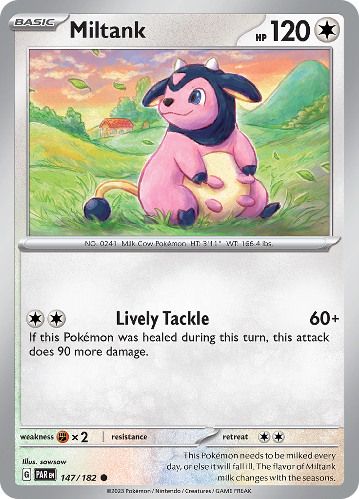 Miltank (147/182) [Scarlet & Violet: Paradox Rift] | Deep Dive Games St. Marys