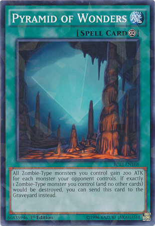 Pyramid of Wonders [BP03-EN168] Shatterfoil Rare | Deep Dive Games St. Marys