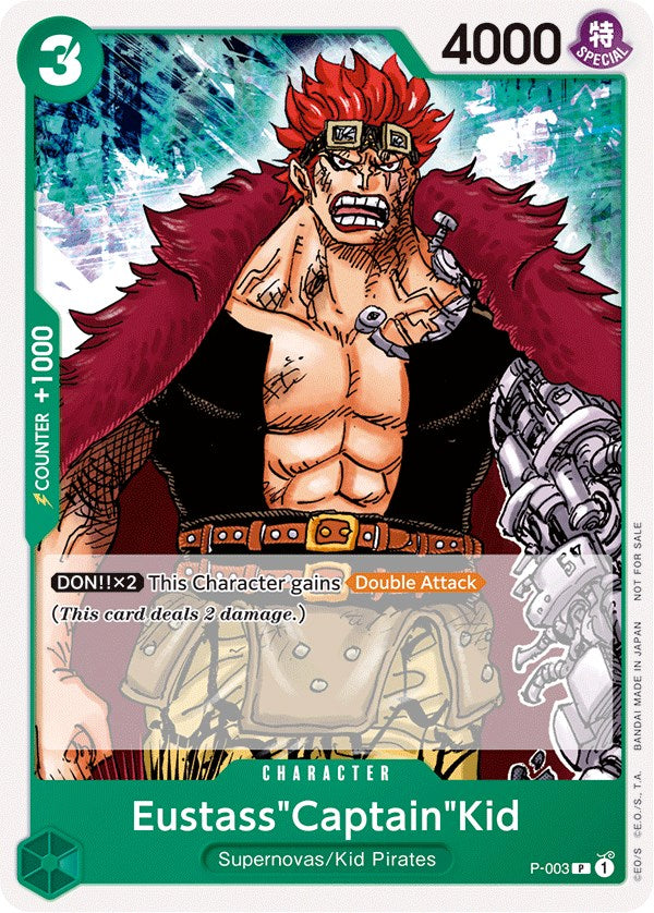 Eustass"Captain"Kid (Promotion Pack 2022) [One Piece Promotion Cards] | Deep Dive Games St. Marys