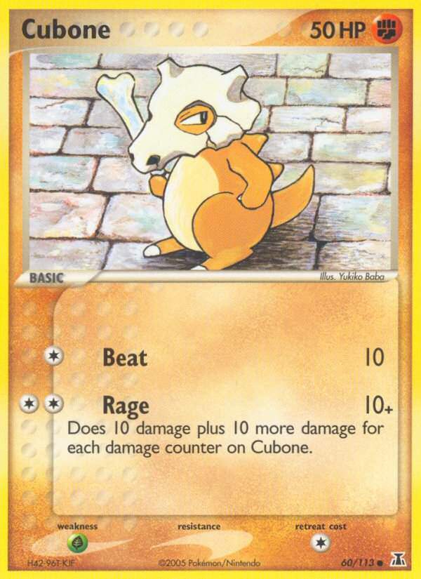 Cubone (60/113) [EX: Delta Species] | Deep Dive Games St. Marys