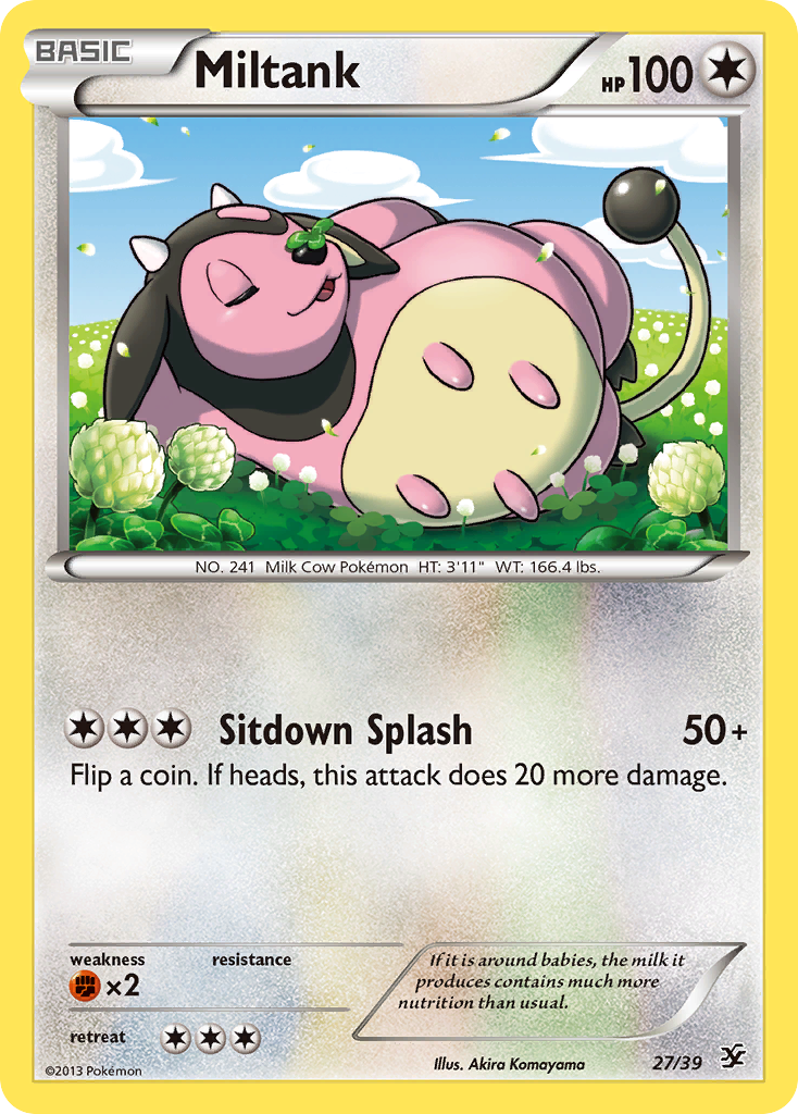 Miltank (27/39) [XY: Kalos Starter Set] | Deep Dive Games St. Marys