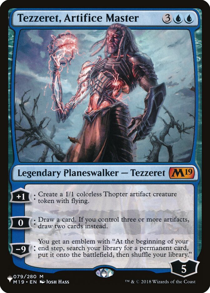 Tezzeret, Artifice Master [The List] | Deep Dive Games St. Marys