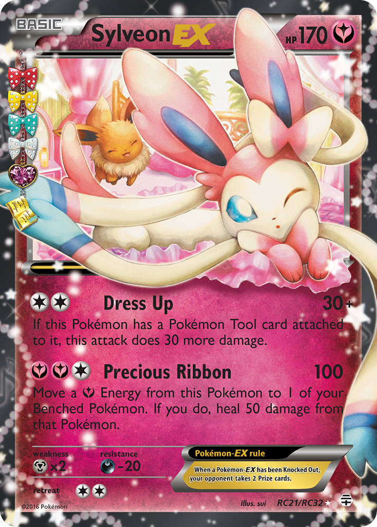 Sylveon EX (RC21/RC32) [XY: Generations] | Deep Dive Games St. Marys