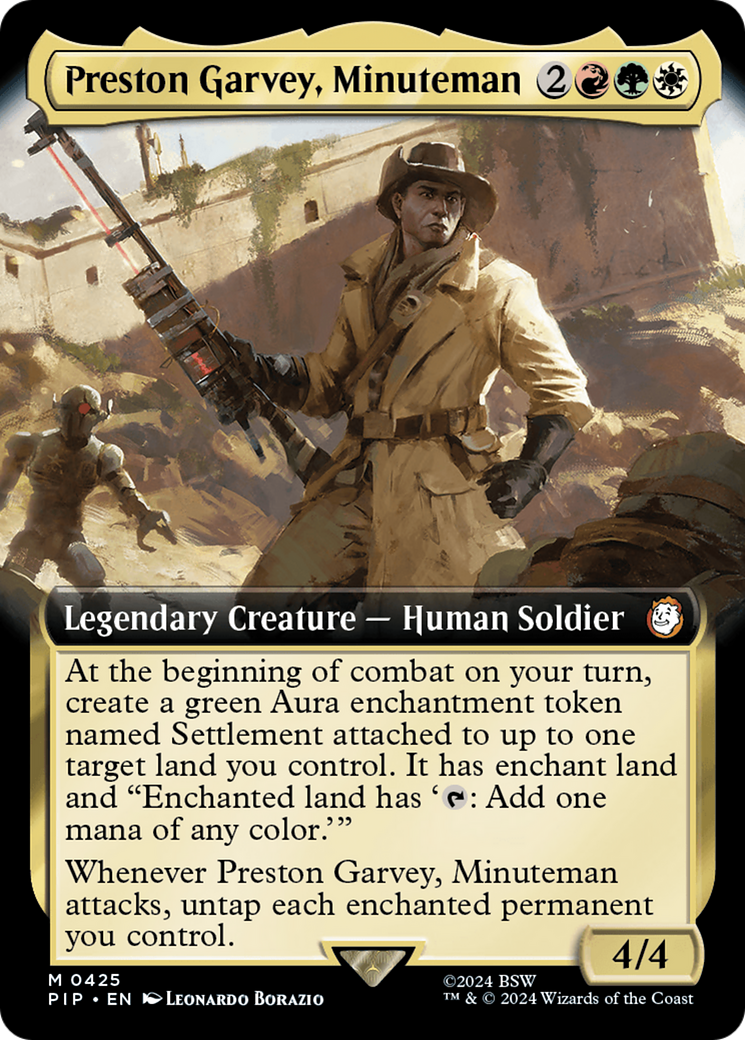 Preston Garvey, Minuteman (Extended Art) [Fallout] | Deep Dive Games St. Marys