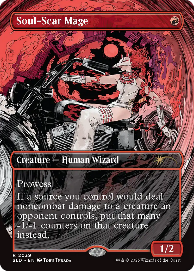 Soul-Scar Mage (2039) (Rainbow Foil) [Secret Lair Drop Series] | Deep Dive Games St. Marys