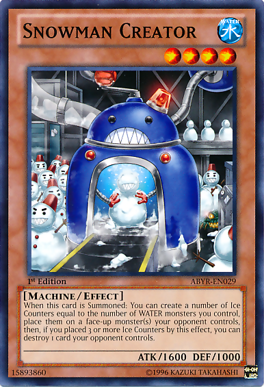 Snowman Creator [ABYR-EN029] Common | Deep Dive Games St. Marys