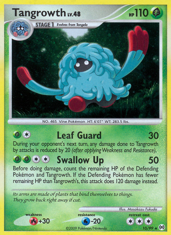 Tangrowth (10/99) [Platinum: Arceus] | Deep Dive Games St. Marys
