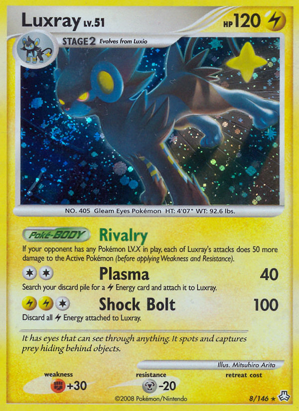 Luxray (8/146) [Diamond & Pearl: Legends Awakened] | Deep Dive Games St. Marys