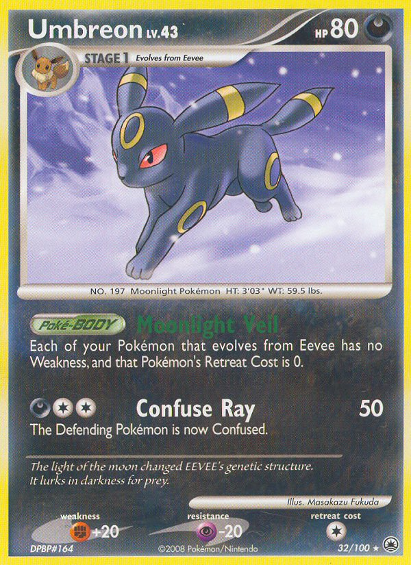 Umbreon (32/100) [Diamond & Pearl: Majestic Dawn] | Deep Dive Games St. Marys