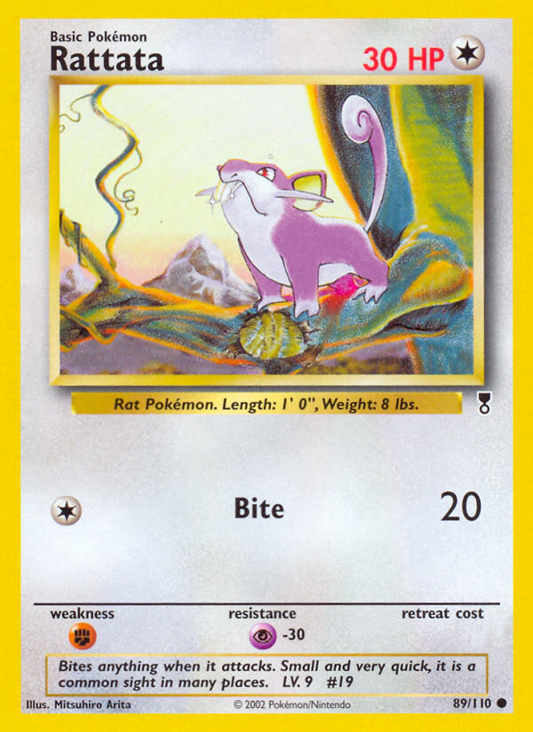 Rattata (89/110) [Legendary Collection] | Deep Dive Games St. Marys