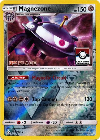 Magnezone (83/156) (League Promo 3rd Place) [Sun & Moon: Ultra Prism] | Deep Dive Games St. Marys