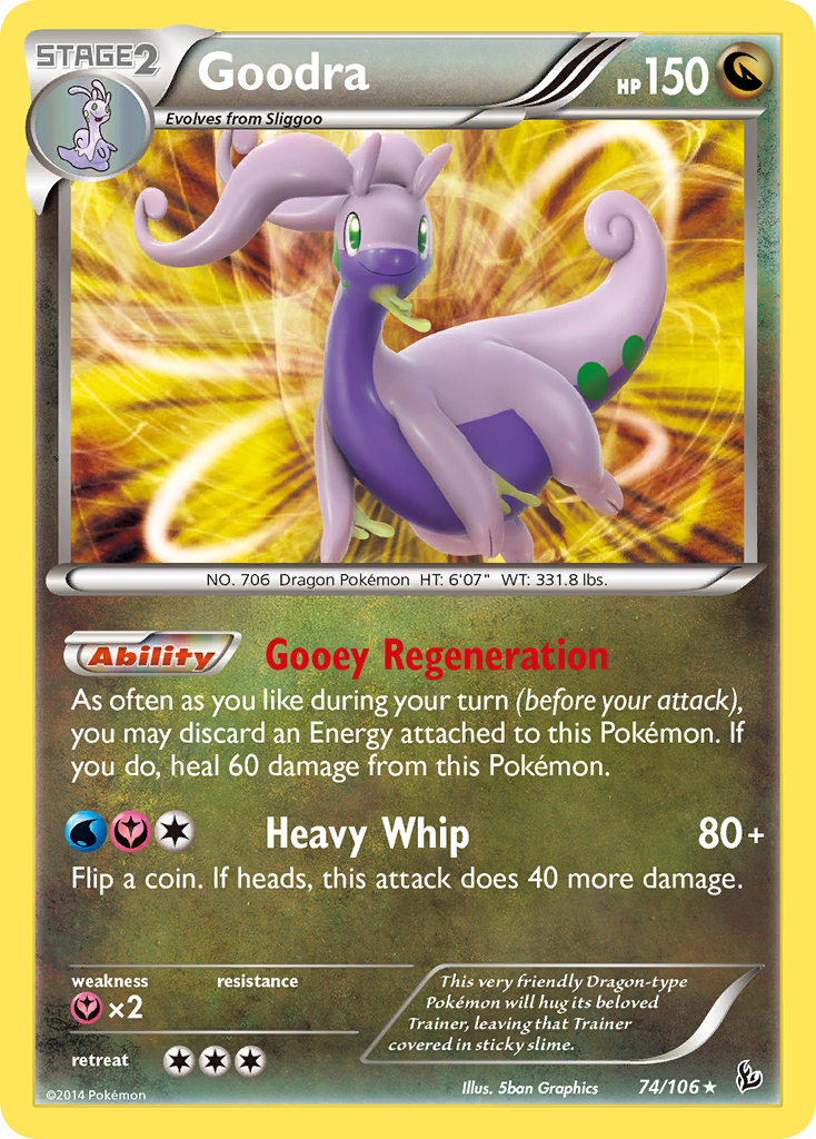 Goodra (74/106) [XY: Flashfire] | Deep Dive Games St. Marys