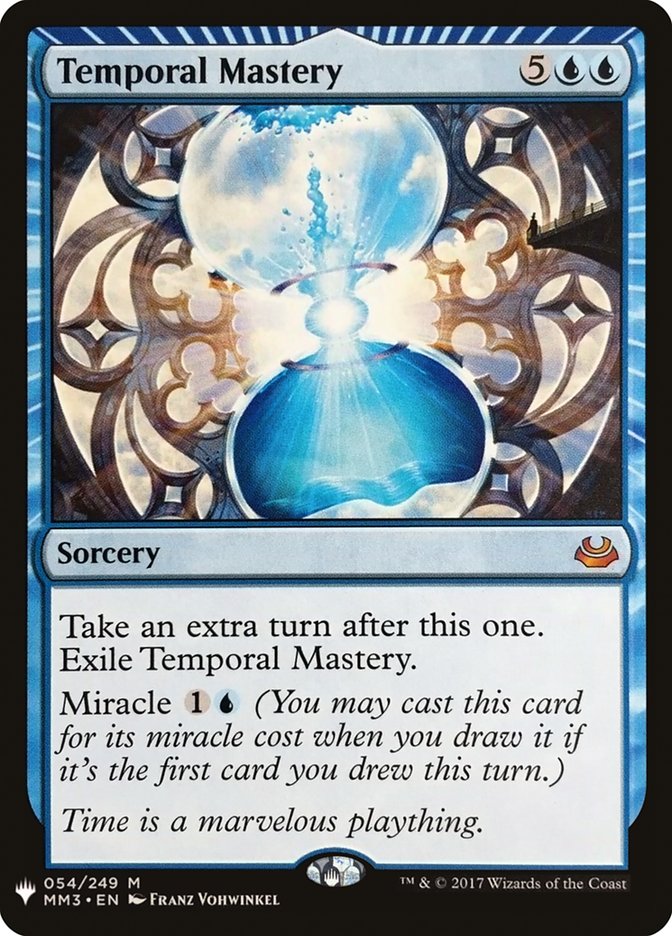 Temporal Mastery [Mystery Booster] | Deep Dive Games St. Marys