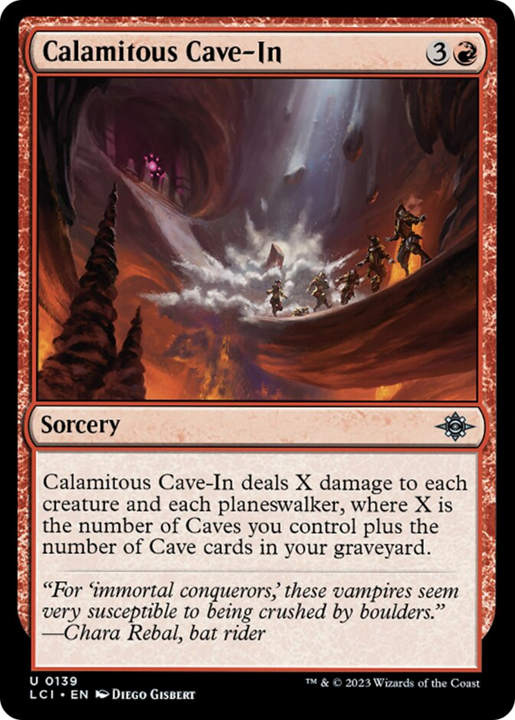 Calamitous Cave-In [The Lost Caverns of Ixalan] | Deep Dive Games St. Marys