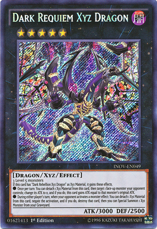 Dark Requiem Xyz Dragon [INOV-EN049] Secret Rare | Deep Dive Games St. Marys