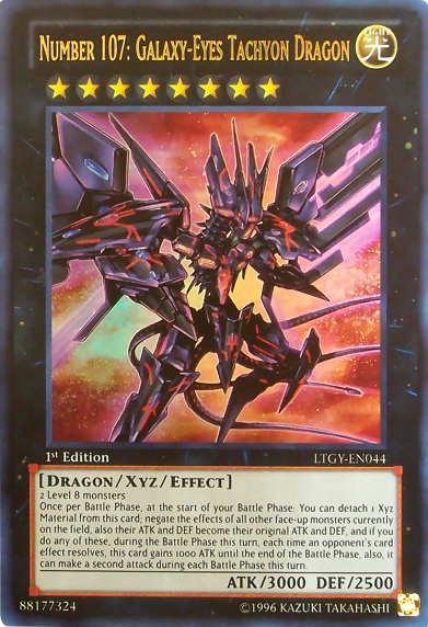 Number 107: Galaxy-Eyes Tachyon Dragon [LTGY-EN044] Ultra Rare | Deep Dive Games St. Marys