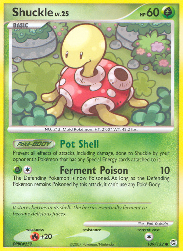 Shuckle (109/132) [Diamond & Pearl: Secret Wonders] | Deep Dive Games St. Marys