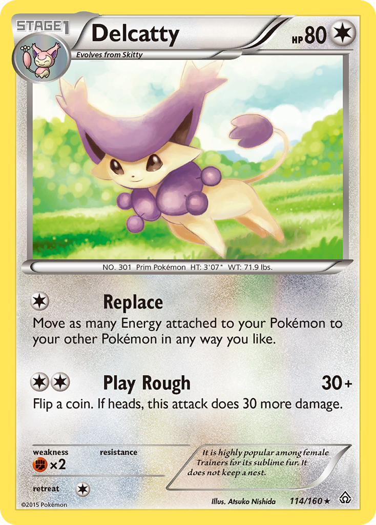 Delcatty (114/160) [XY: Primal Clash] | Deep Dive Games St. Marys