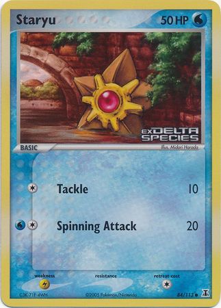 Staryu (84/113) (Stamped) [EX: Delta Species] | Deep Dive Games St. Marys