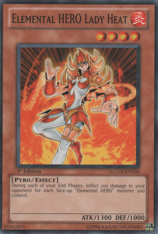 Elemental HERO Lady Heat [LCGX-EN038] Common | Deep Dive Games St. Marys