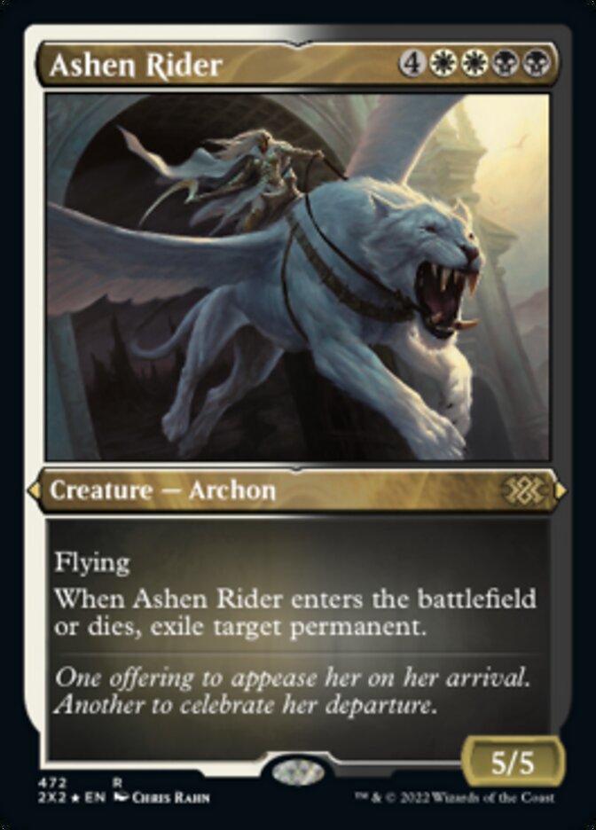 Ashen Rider (Foil Etched) [Double Masters 2022] | Deep Dive Games St. Marys