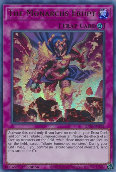 The Monarchs Erupt [GFTP-EN121] Ultra Rare | Deep Dive Games St. Marys