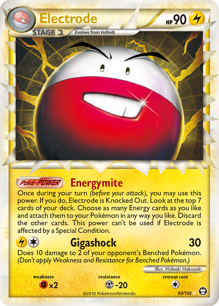 Electrode (93/102) [HeartGold & SoulSilver: Triumphant] | Deep Dive Games St. Marys