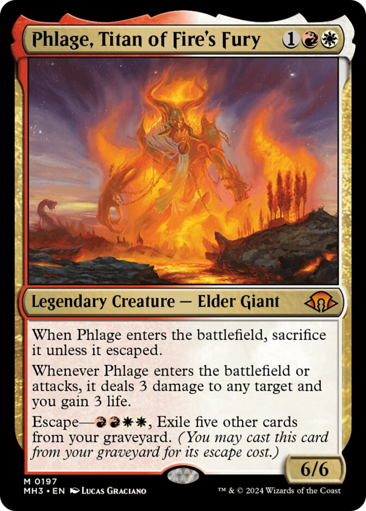 Phlage, Titan of Fire's Fury [Modern Horizons 3] | Deep Dive Games St. Marys