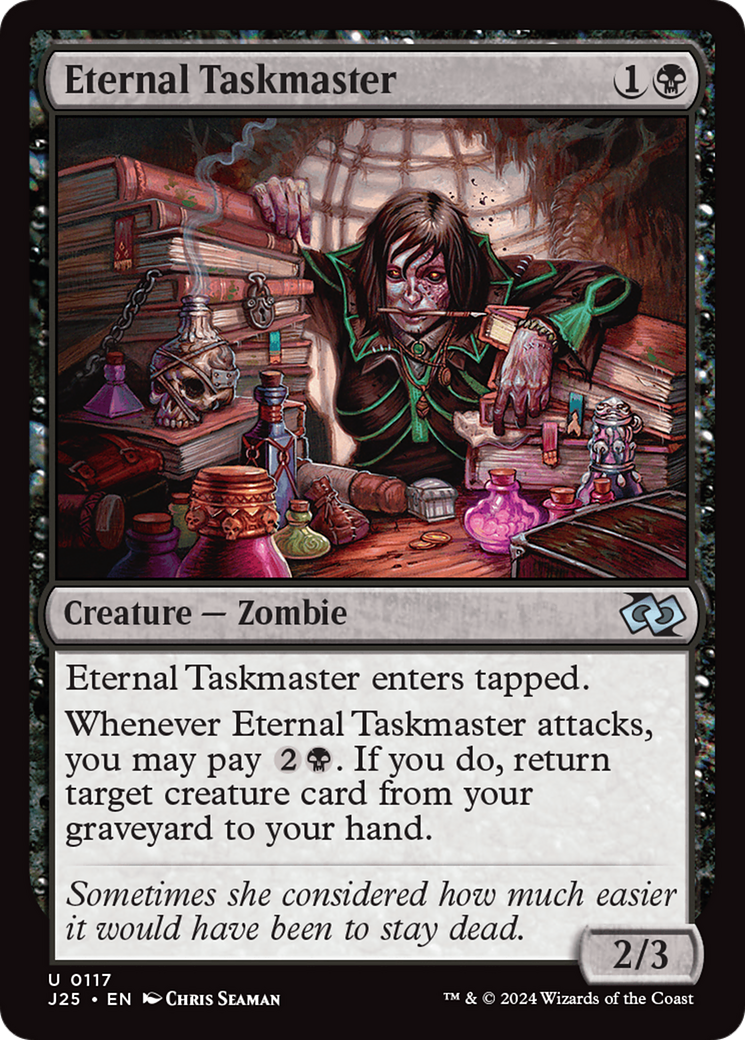 Eternal Taskmaster [Foundations Jumpstart] | Deep Dive Games St. Marys