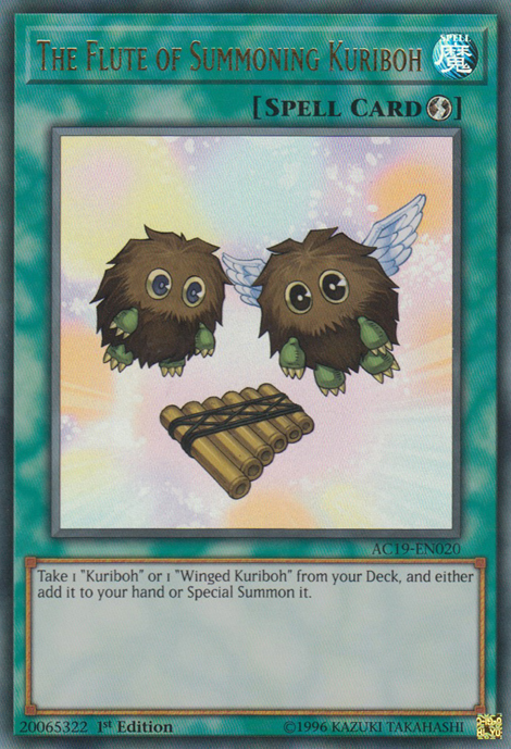 The Flute of Summoning Kuriboh [AC19-EN020] Ultra Rare | Deep Dive Games St. Marys