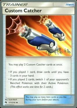 Custom Catcher (171/214) (Pikarom Judge - Haruki Miyamoto) [World Championships 2019] | Deep Dive Games St. Marys