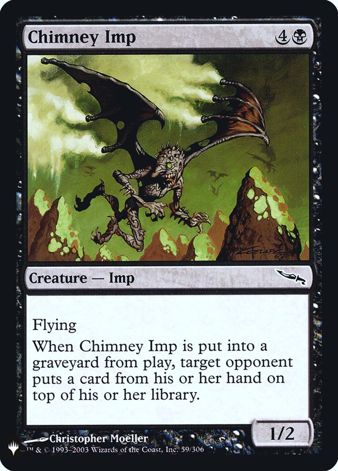 Chimney Imp [Mystery Booster] | Deep Dive Games St. Marys