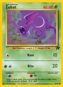 Zubat (70/82) [Team Rocket Unlimited] | Deep Dive Games St. Marys